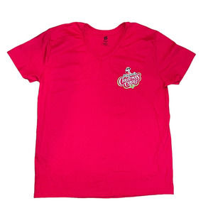 Maxine's Christmas Carol‎ Hallmark Pajama T-Shirt Top Women's Size Large Red
